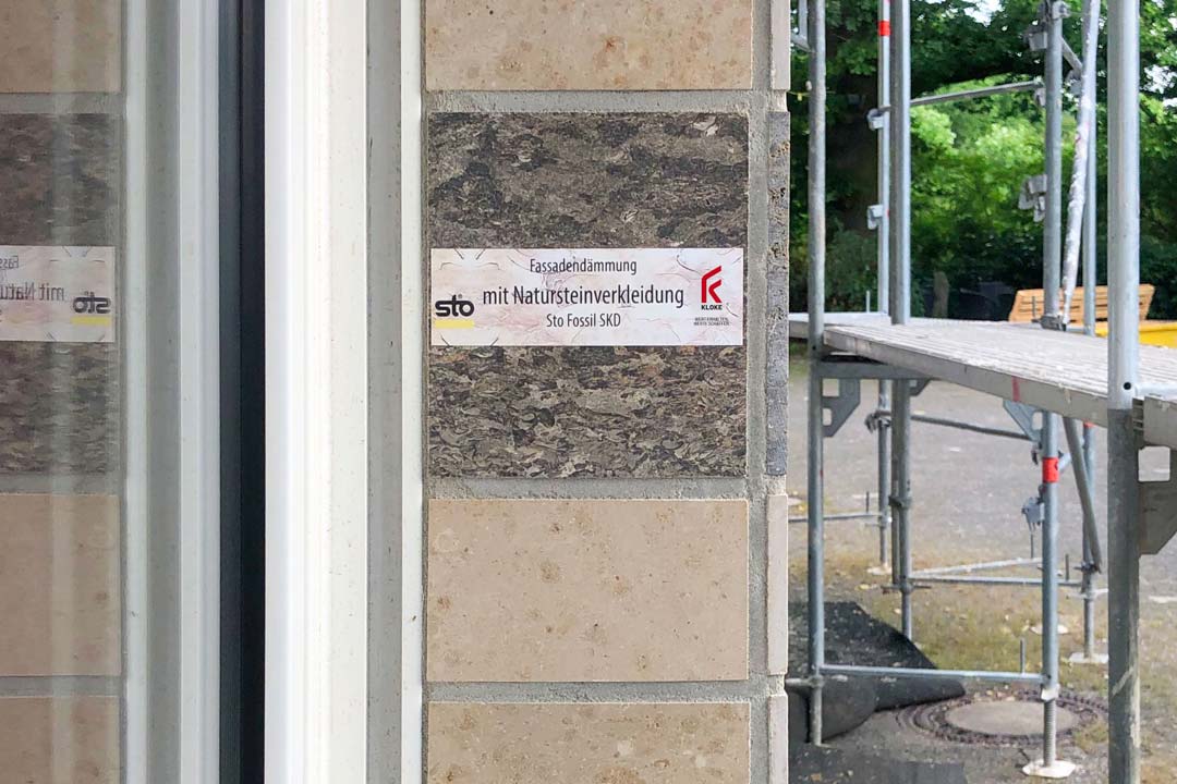 Natursteinverkleidung