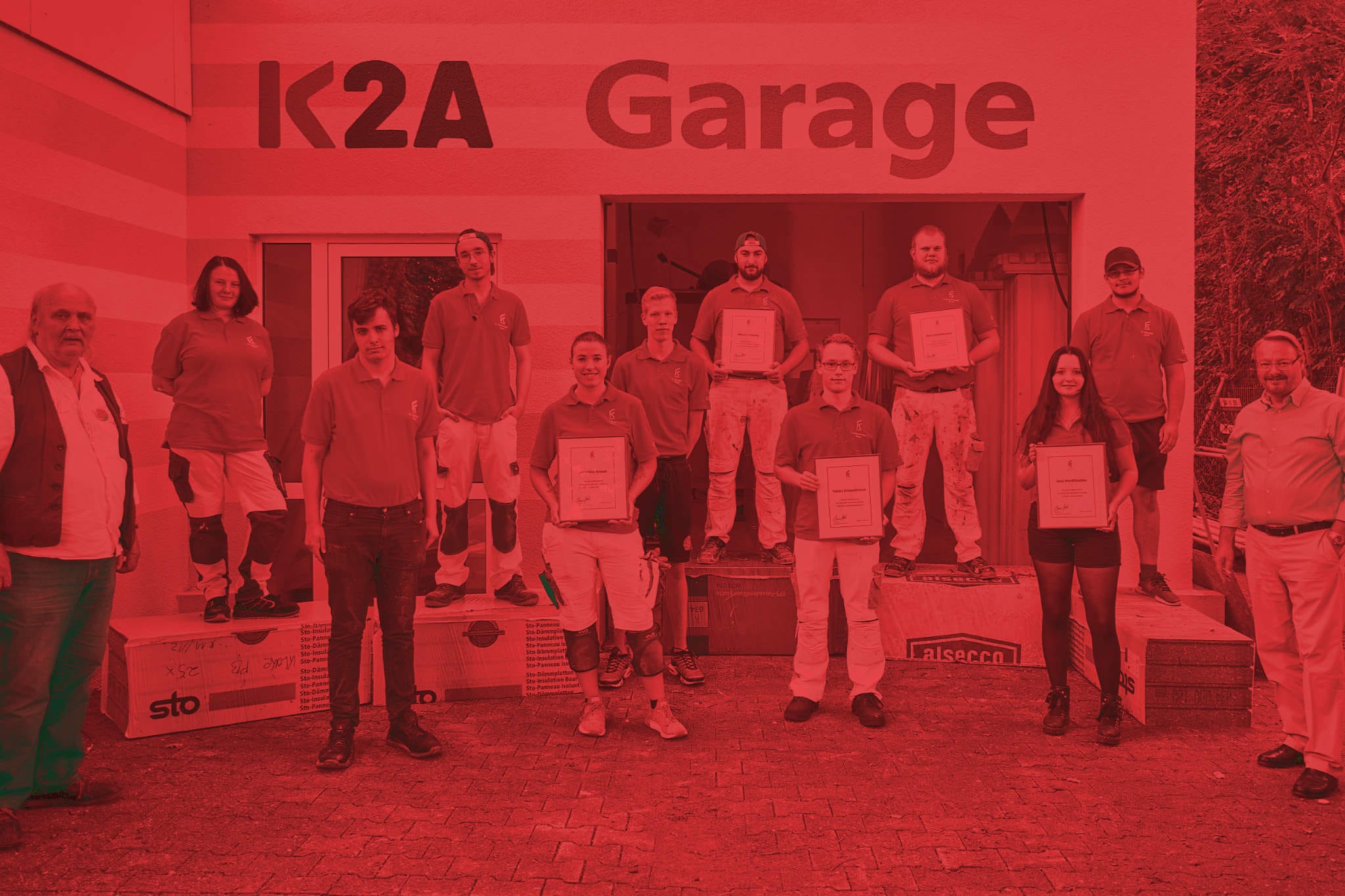 Talente Team Header rot