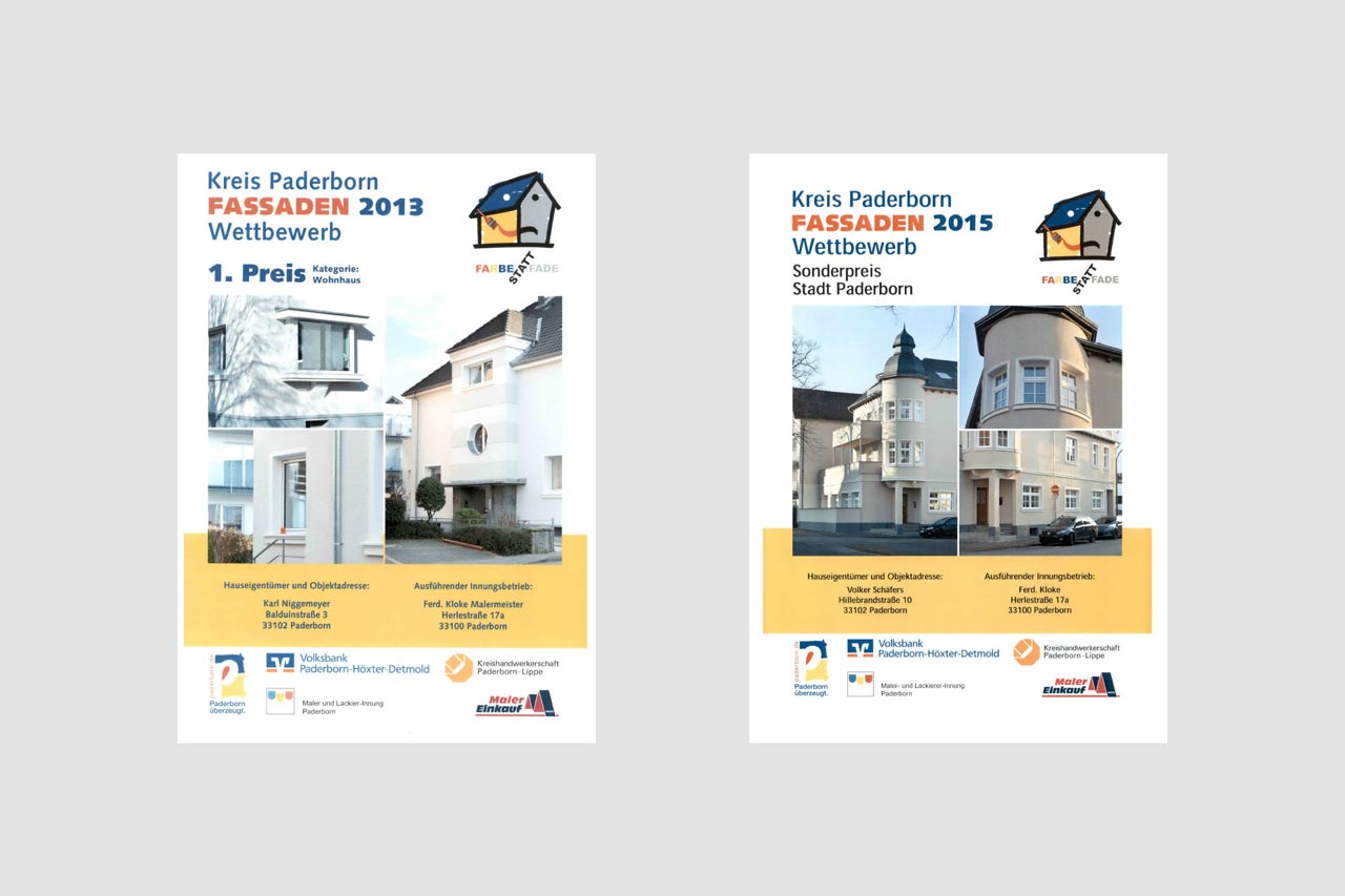 Auszeichnung Fassadenwettbewerb 2013, 2015
